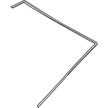 Toyota 75531-02150 Windshield Molding, Front