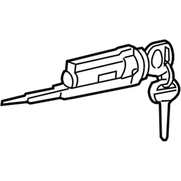 Toyota Ignition Lock Assembly - 69057-35250