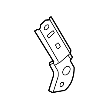 Toyota 17368-25011 Support, Air Tube