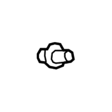 Toyota 62217-13010 Plate Clip, Upper