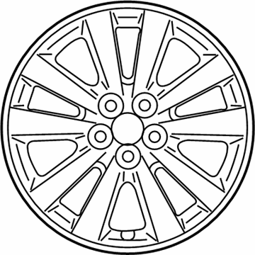 Toyota Matrix Spare Wheel - 42611-12C10