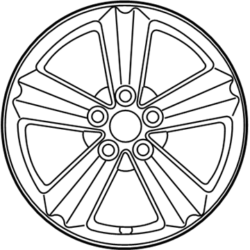 Toyota Matrix Spare Wheel - 42611-02D60