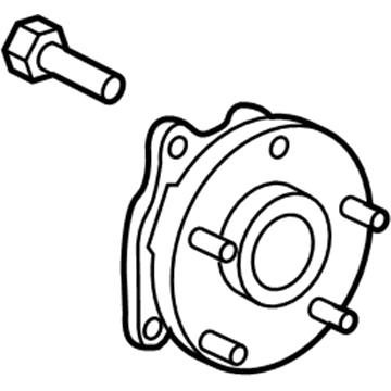 Scion 43550-0R020 Front Hub & Bearing