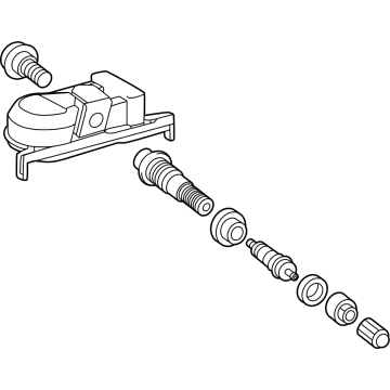 Toyota TPMS Sensor - 42607-19005