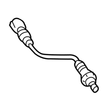 Toyota 89465-06050 Oxygen Sensor, Pink, Rear