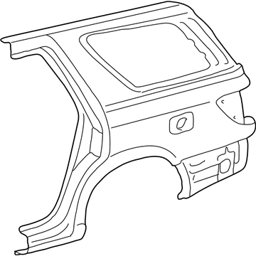 Toyota 61611-0C011 Quarter Panel