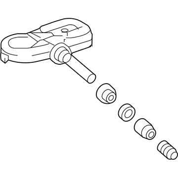 Scion 42607-52020 TPMS Sensor