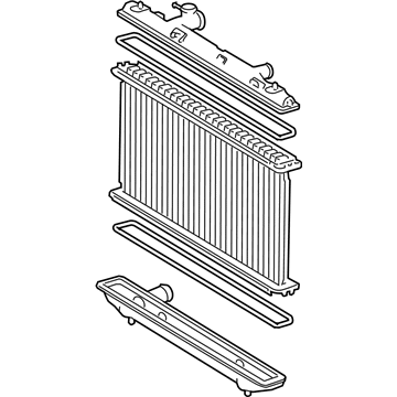 Toyota Camry Radiator - 16400-36070