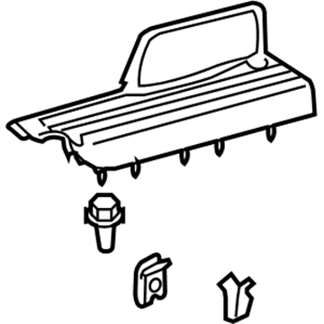 Toyota 67917-0C040-C0 Rear Sill Plate