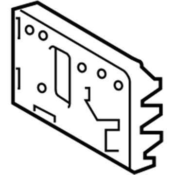 Toyota 75101-07060 License Bracket, Front