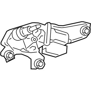 Toyota Prius V Wiper Motor - 85130-47080