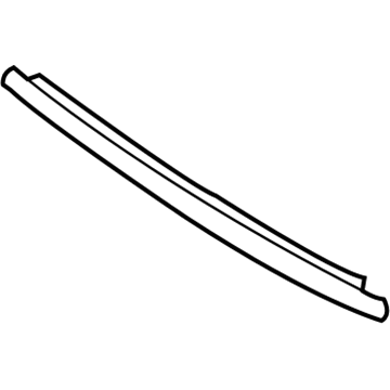 Toyota 53395-20030 Seal To Hood, Front