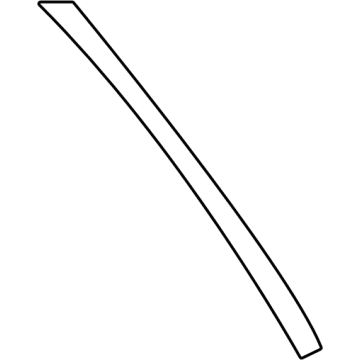 Toyota Mirai Door Moldings - 75765-62020
