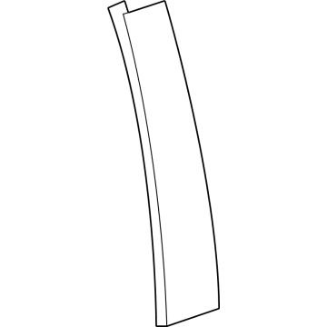 Toyota Mirai Door Moldings - 75762-62020