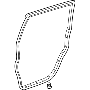 Toyota Highlander Door Seal - 67872-48020