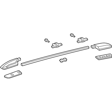 Toyota 63407-0C021 Side Rail Assembly