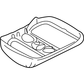Toyota 63650-0C040-B0 Overhead Console
