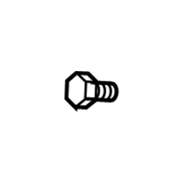 Toyota 90159-A0034 Side Support Screw
