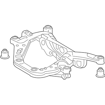 2022 Toyota RAV4 Rear Crossmember - 51200-0R020