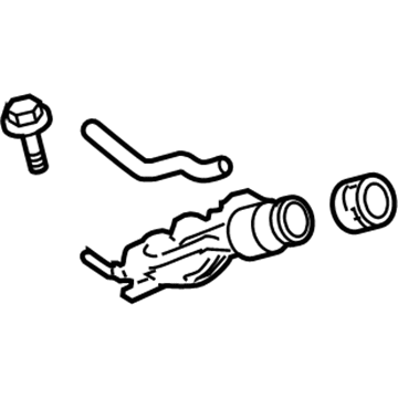 Toyota Tundra Fuel Filler Hose - 77201-0C070