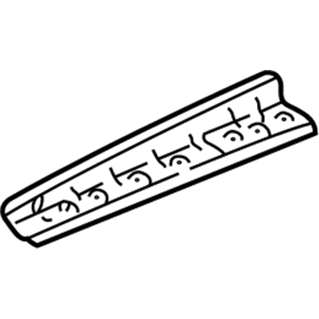 Toyota 53733-06020 Upper Reinforcement