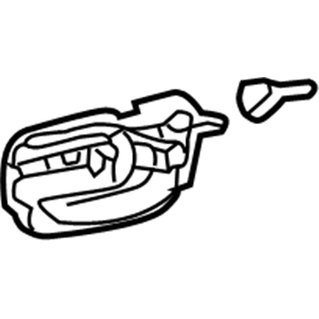 Toyota Tacoma Interior Door Handle - 69206-04040-C0