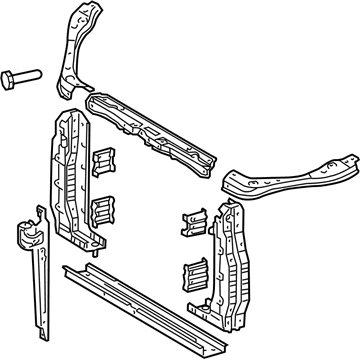 Toyota Sienna Radiator Support - 53201-08032