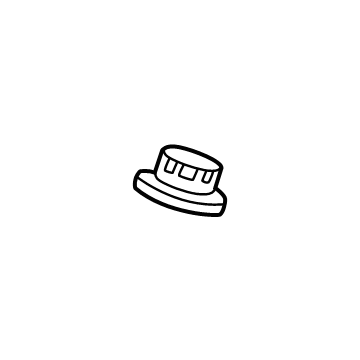 Toyota 90171-16011 Outer Tie Rod Castle Nut
