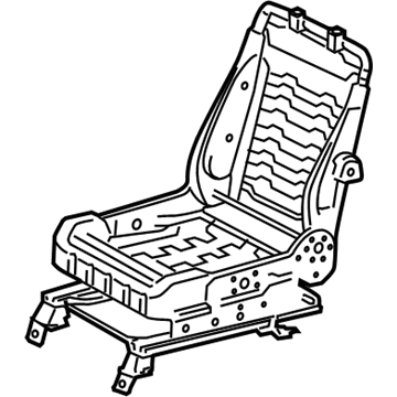 Toyota 71110-AE050 Seat Back Frame, Passenger Side