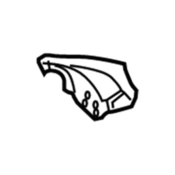 Toyota 53717-07030 End Plate