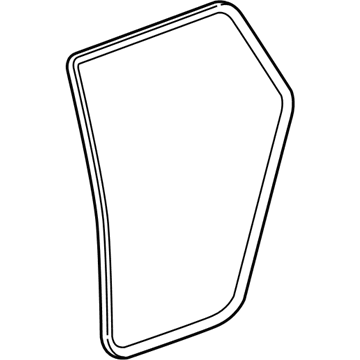Toyota Matrix Weather Strip - 62333-01050-B0