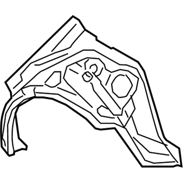 Scion 61607-WB001 Inner Wheelhouse