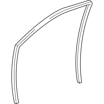 Toyota Prius Window Run - 68141-47010