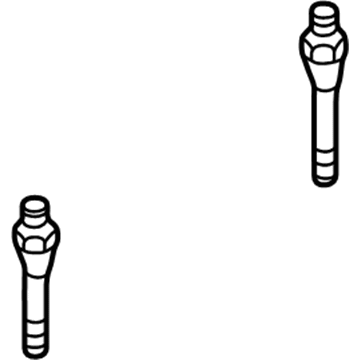 Toyota 90951-A1001 Bolt, Suspension Member Set