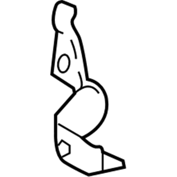 Toyota Sway Bar Bracket - 48833-0T010