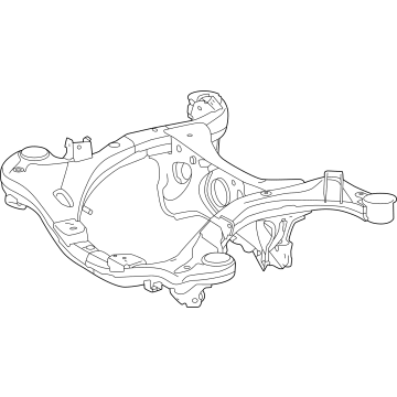 Toyota Rear Crossmember - 51206-30210