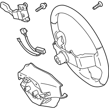 Toyota 45100-02E50-B0 Steering Wheel