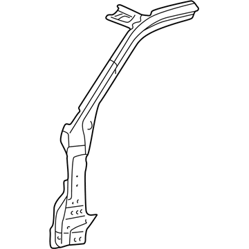 Toyota 61108-60050 Pillar Reinforcement, Lower Passenger Side