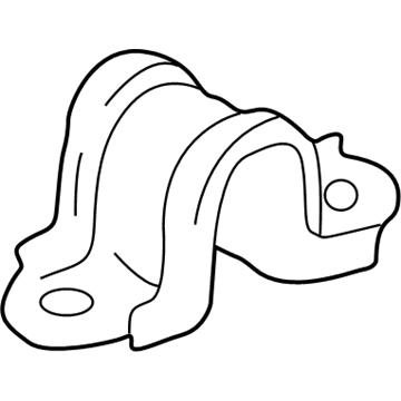 Toyota 48824-07010 Bracket, Front Stabilizer, Passenger Side