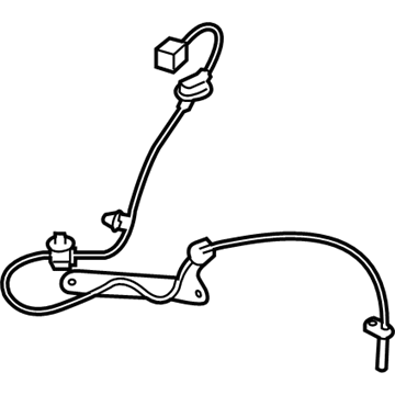 Toyota SU003-00664 ABS Sensor, Rear Passenger Side