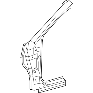 Toyota 61132-06160 Hinge Pillar, Outer Driver Side