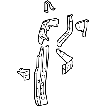 Toyota Highlander Radiator Support - 53202-0E040