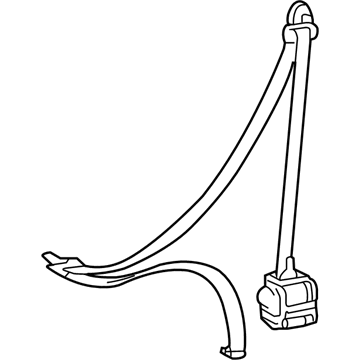 Toyota Tundra Seat Belt - 73220-0C050-E0