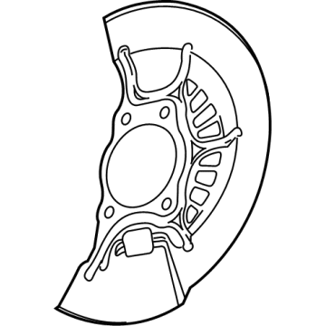 Toyota Grand Highlander Backing Plate - 47782-0E060