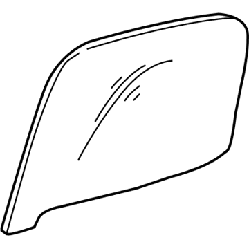 Toyota 68101-04110 Door Glass