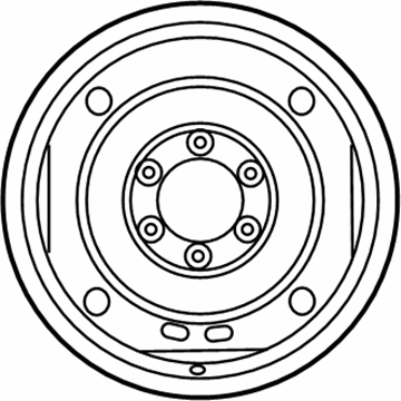 Toyota Tacoma Spare Wheel - 42611-04120