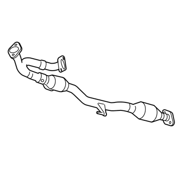Toyota Catalytic Converter - 17410-0P351