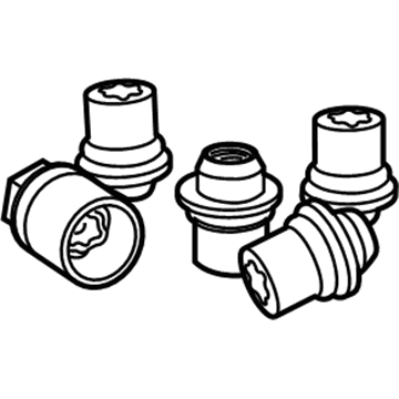 Scion 00276-00900 Wheel Lock Kit