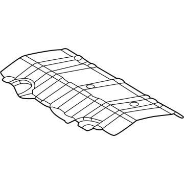 Toyota 58327-0R030 Exhaust Heat Shield Nut