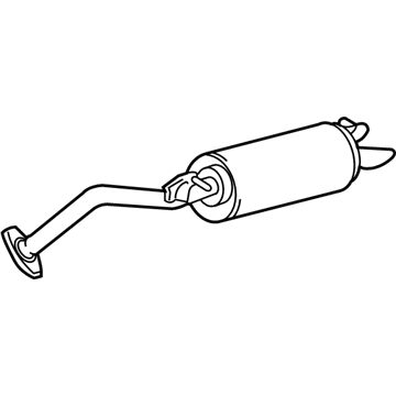 Toyota Prius Plug-In Exhaust Pipe - 17430-37380